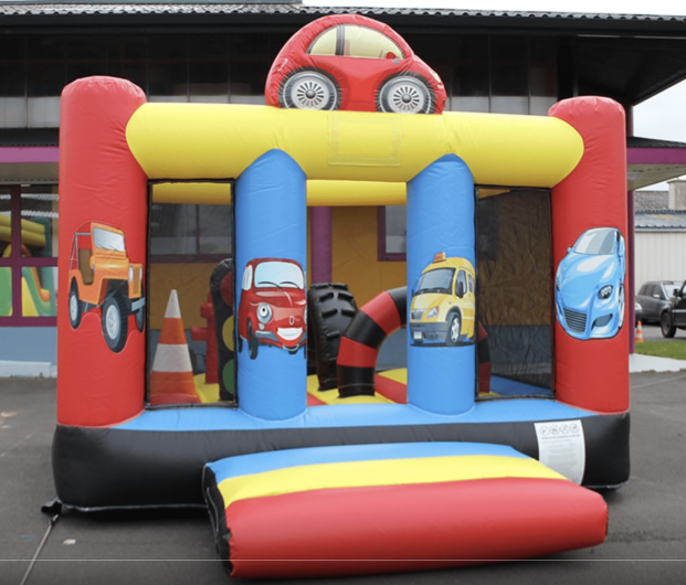 structure gonflable voiture